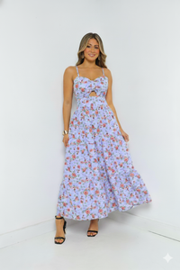 Vestido Feminino Garden Lilac