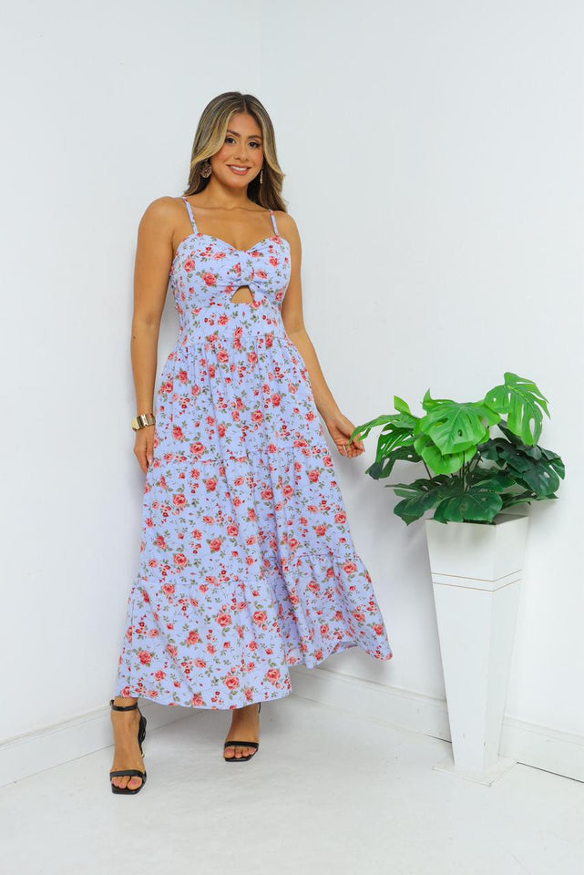 Vestido Feminino Garden Lilac