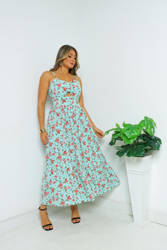 Vestido Feminino Garden Lilac
