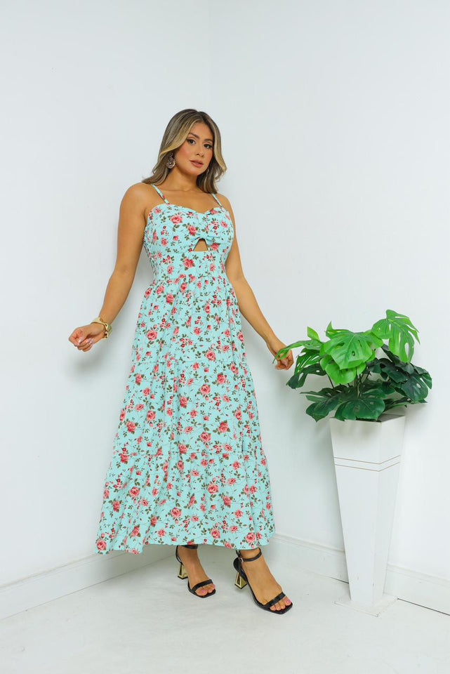 Vestido Feminino Garden Lilac