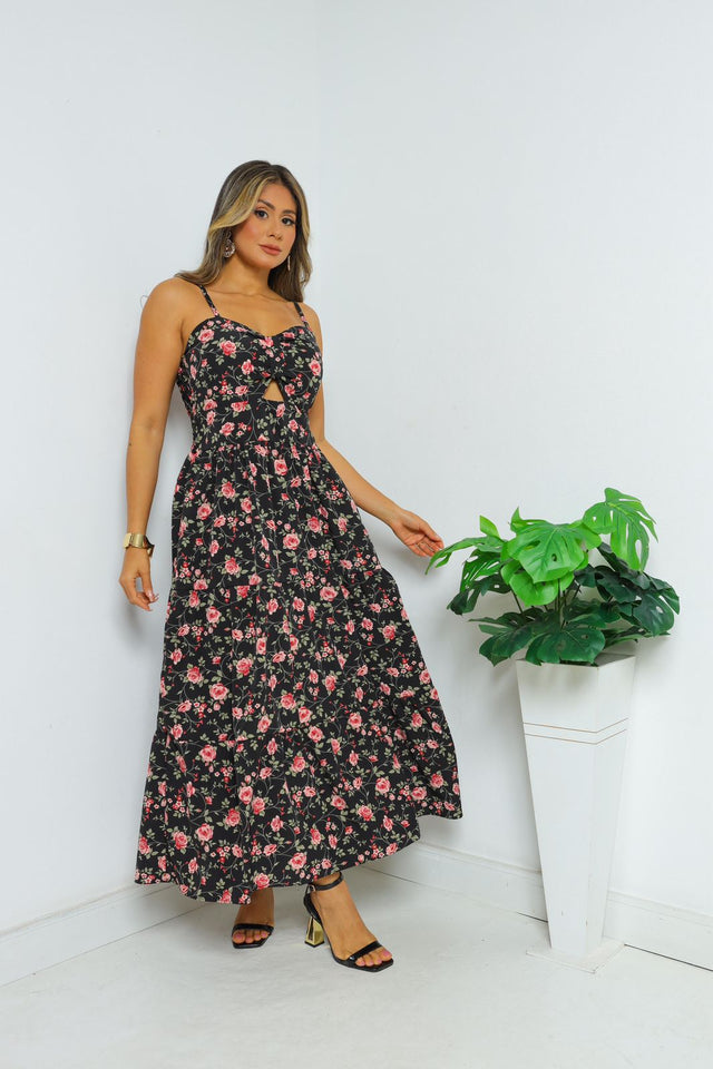 Vestido Feminino Garden Lilac